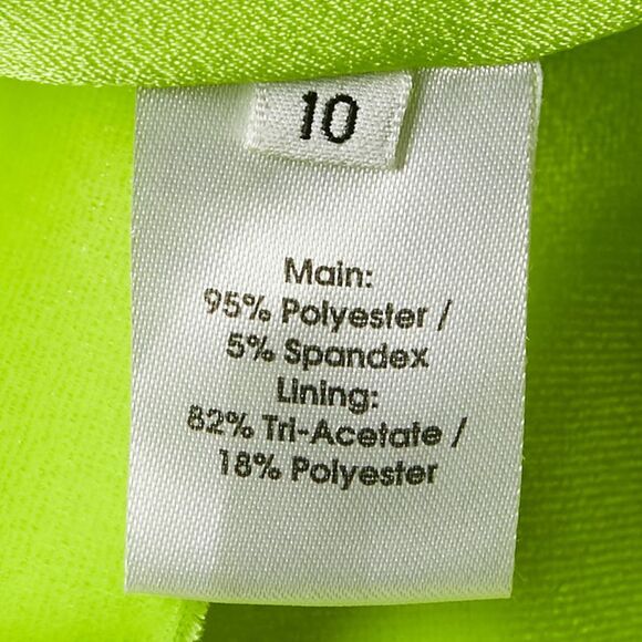 Alex Perry Lime Green Velvet Cut-Out Detail One Shoulder Maxi Dress M